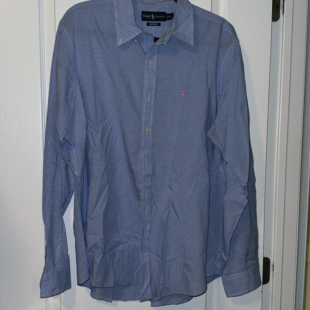 Men’s Ralph Lauren Custom Fit Button Down XL